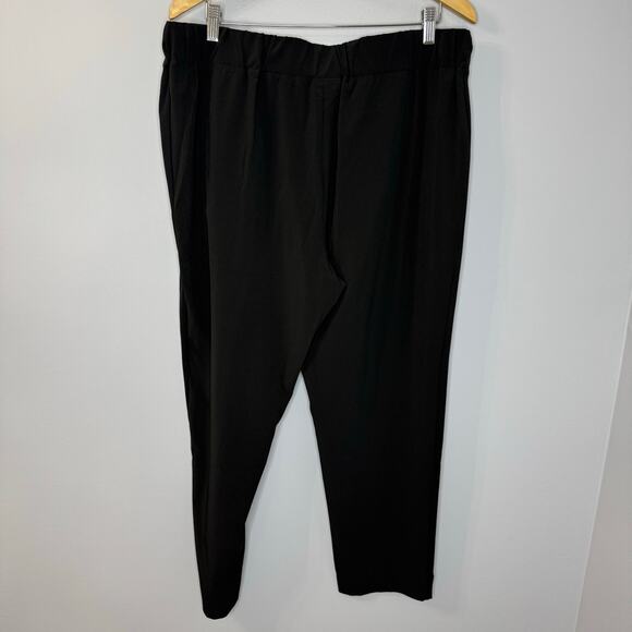 J. Jill Fit Kalamata Stretch Pants Black Lightweight Stretch Pull-on L New - Picture 8 of 11
